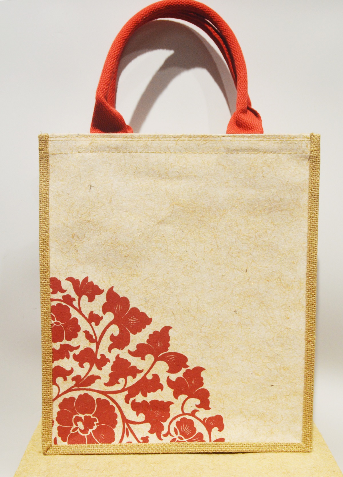 Printed handbag