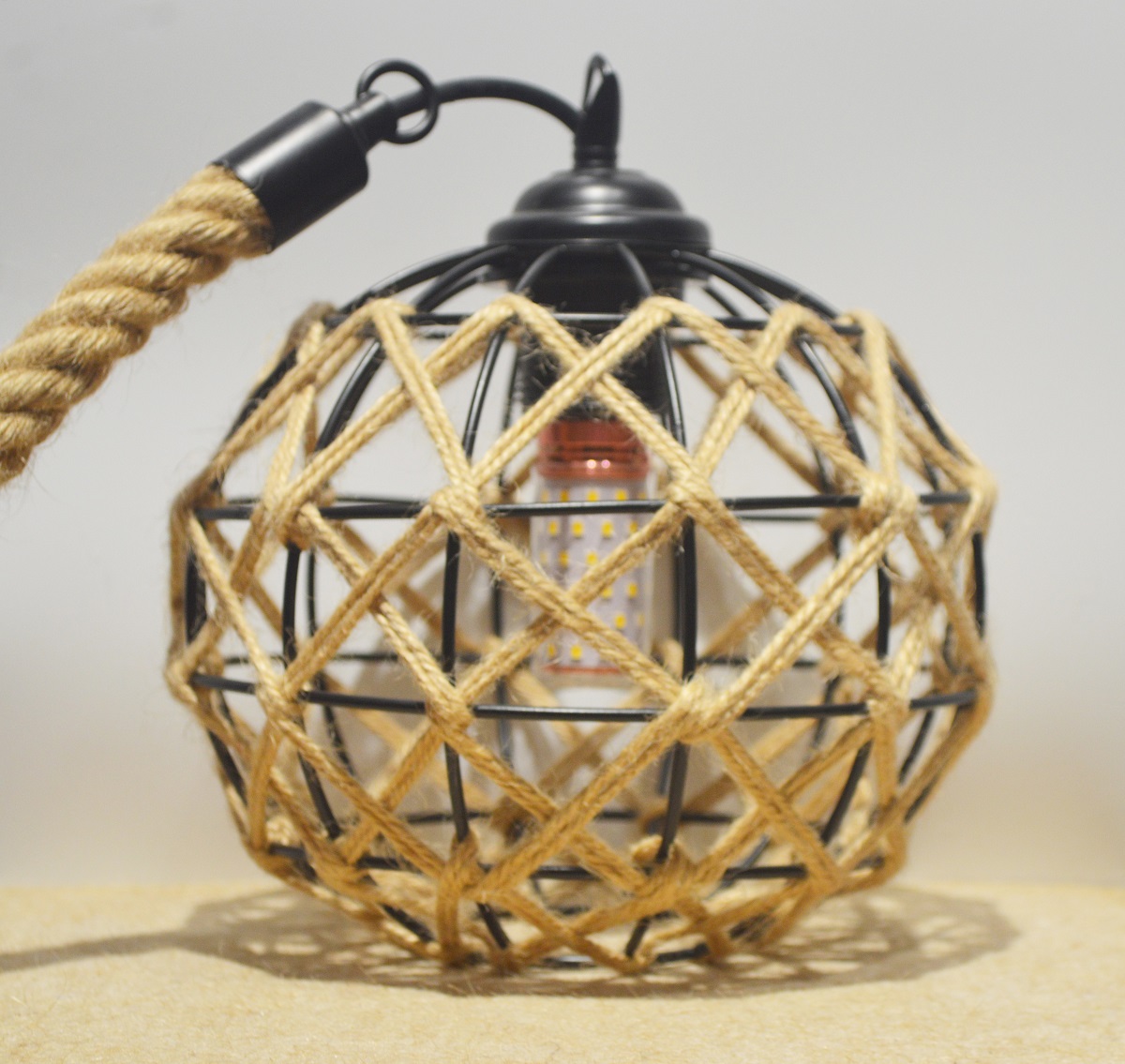 Jute lighting